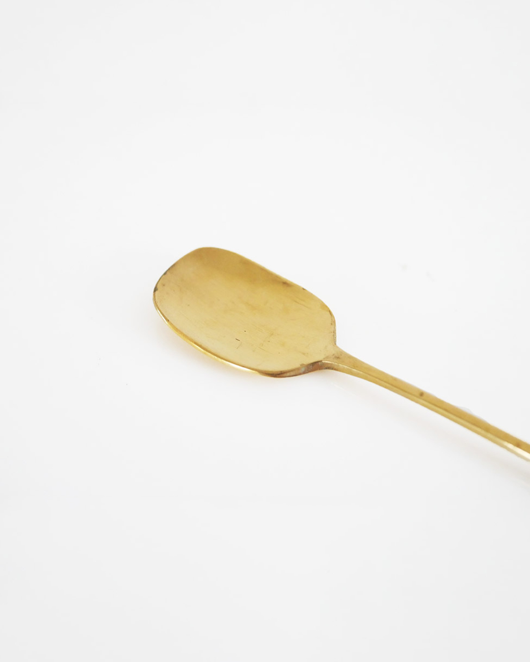 Horn Please Brass Rectangle Spoon｜shesay