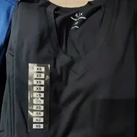 [S] ARMANI EXCHANGE V-NECK T-SHIRT, NAVY, 7VYTGUYJW1Z-1510 (SAX141)