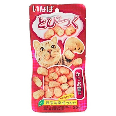 Inaba 軟粒小食 鰹魚節味．25g