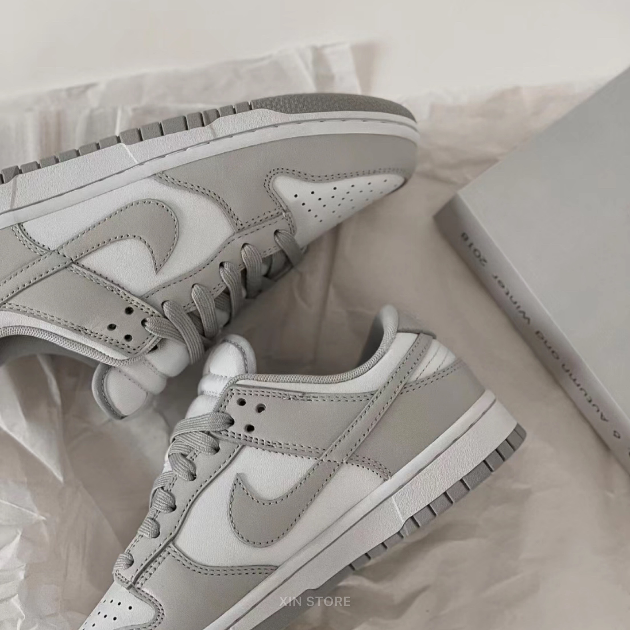 Nike Dunk Low Grey Fog 低筒白灰淺灰男款DD1391-103