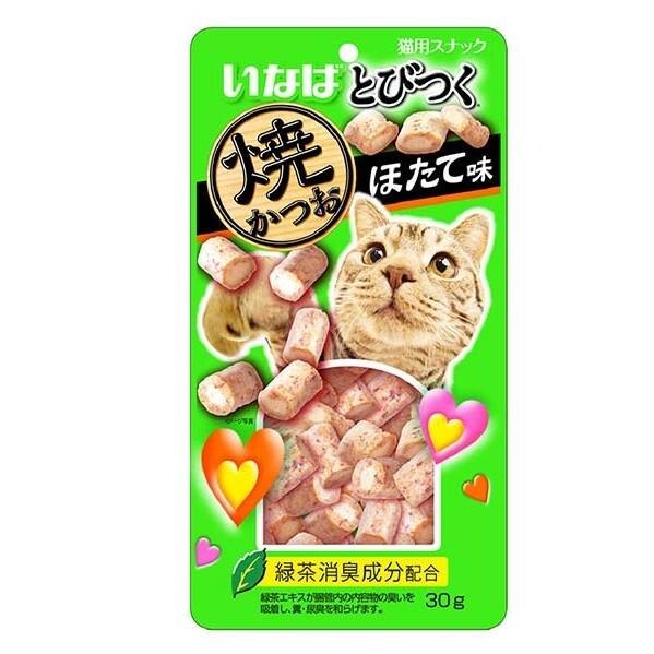 Inaba 燒軟粒小食 烤鰹魚+扇貝．25g