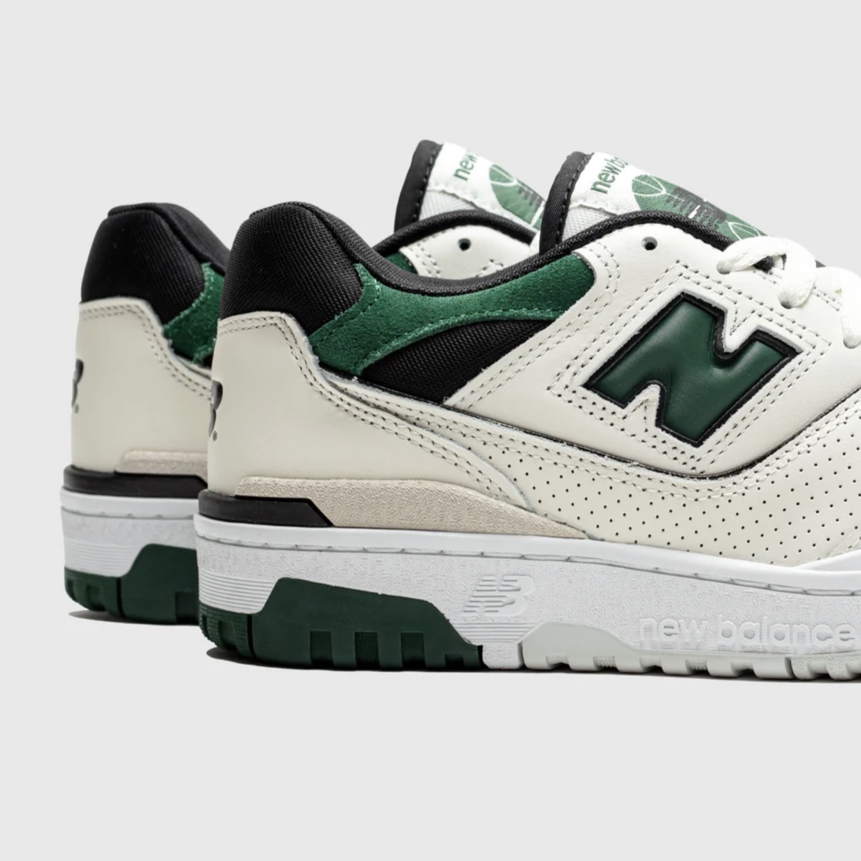 現貨NEW BALANCE NB 550 PINE GREEN 白綠黑綠色綠N / BB550VTC