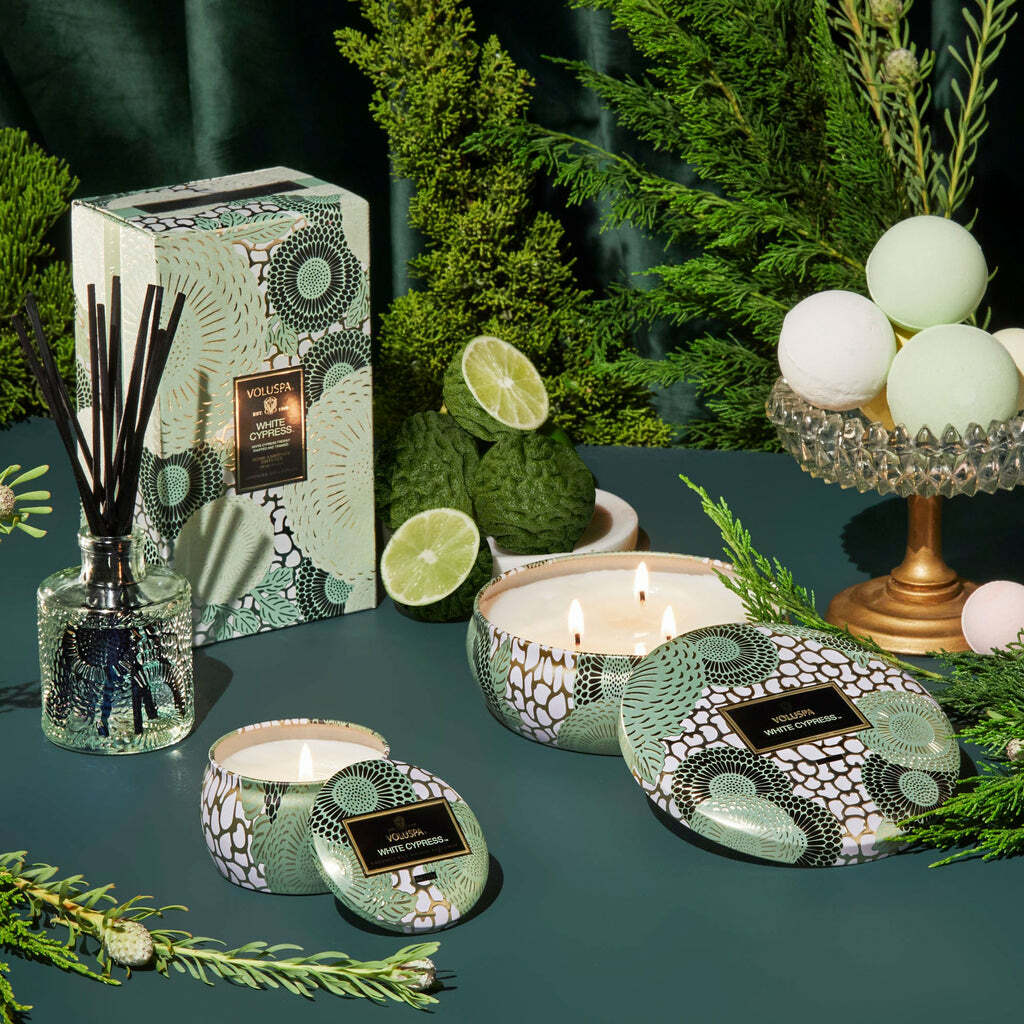 White Cypress 白松柏 香氛蠟燭 - Voluspa