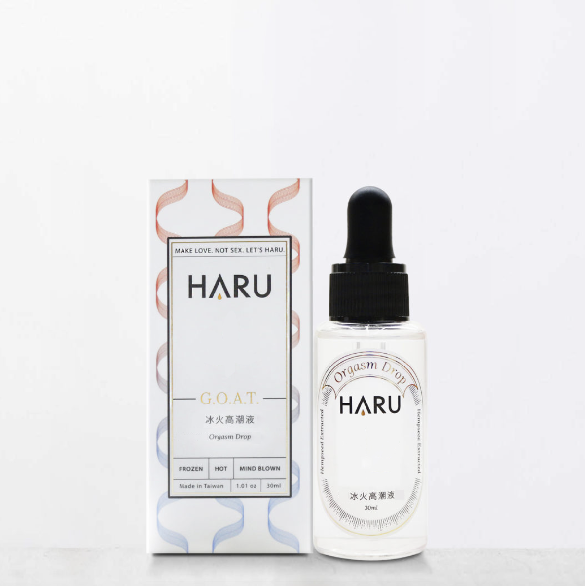 〔2021最新出品〕HARU: 《G.O.A.T.》冰火高潮液 30ml