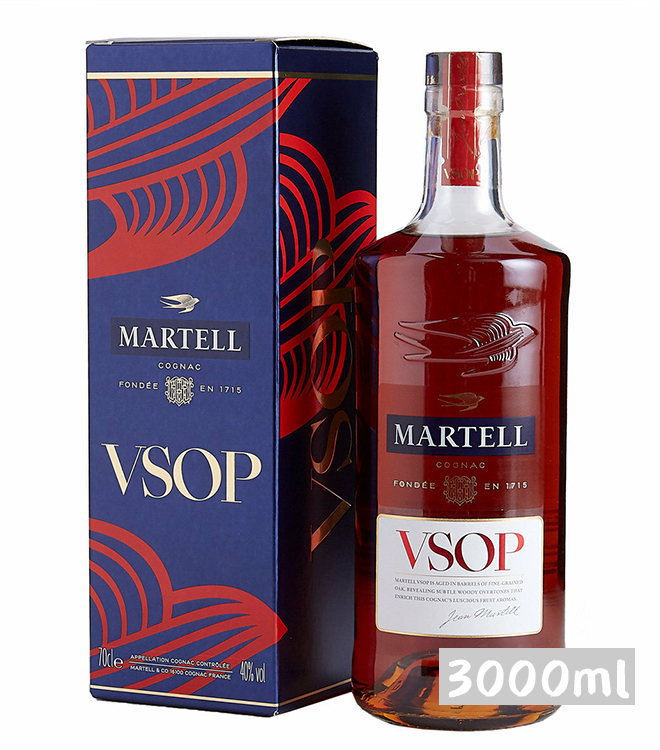 馬爹利 VSOP  赤木桶 干邑 3000ml