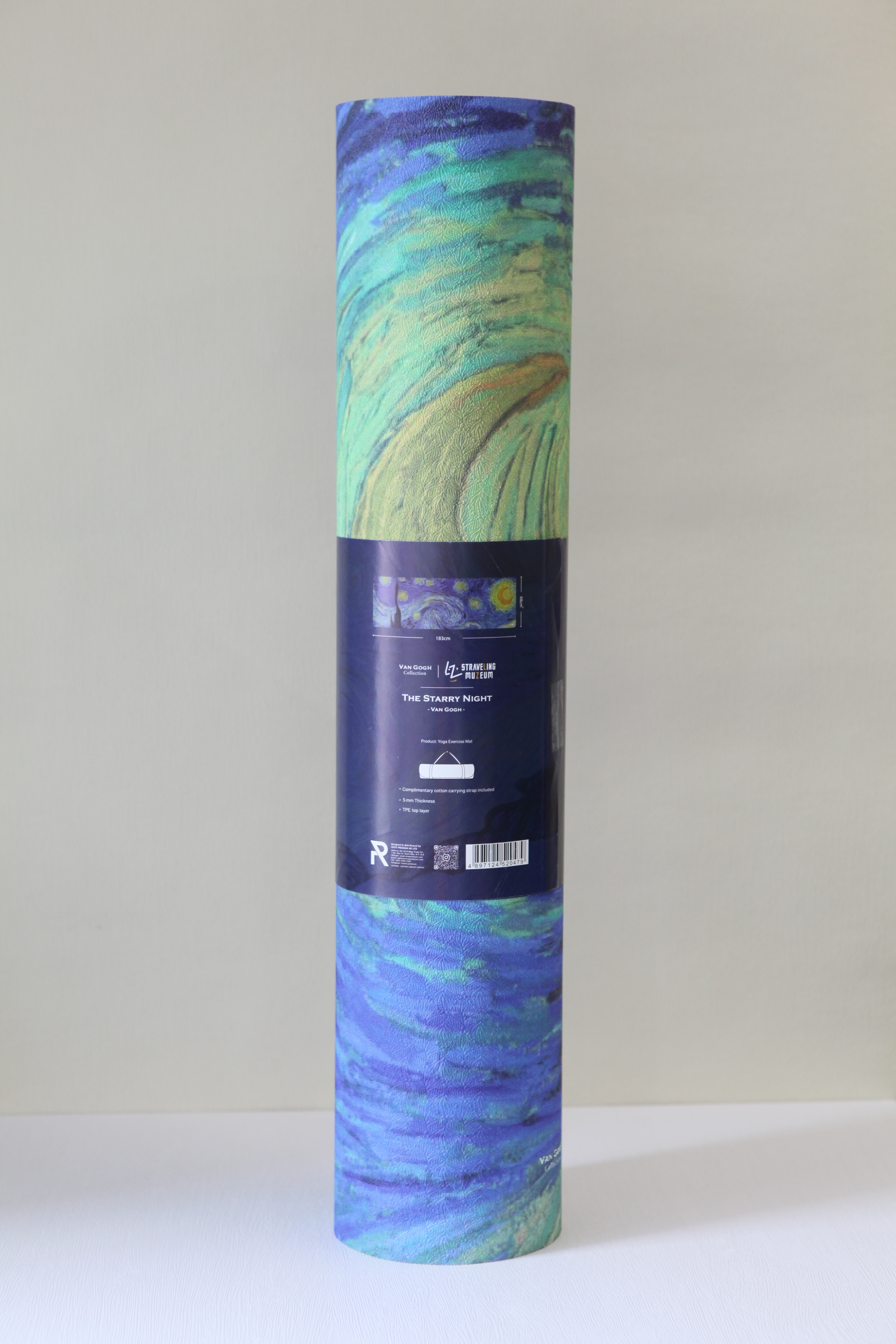 STRAVELING MUZEUM van gogh - the starry night - yoga mat
