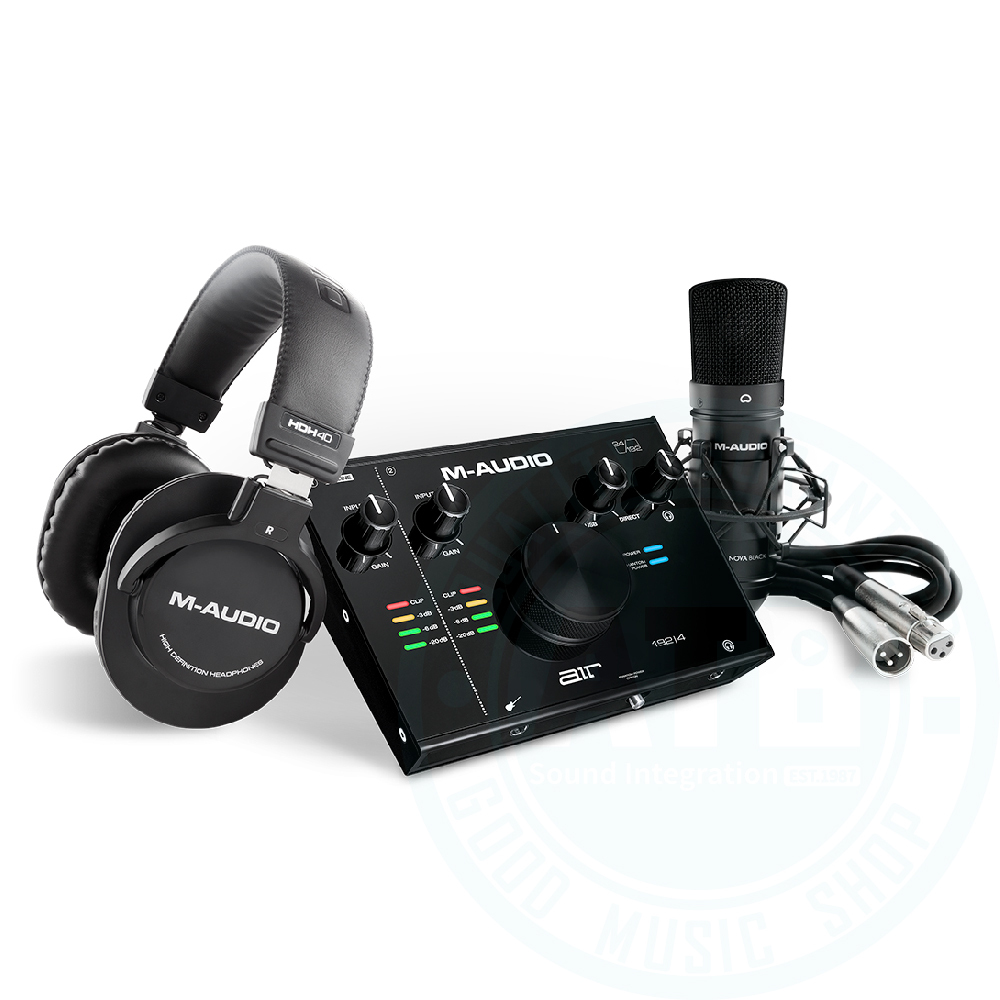 M-Audio M-audio / AIR 192|4 Vocal Studio Pro 2in/2out USB-C錄音介面套組 — 三峽錄音 / 音響｜YA! 玩音樂
