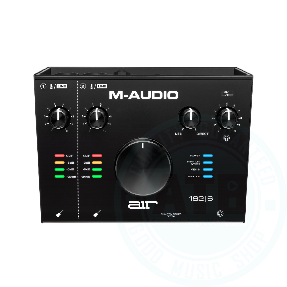 M-Audio M-audio / AIR 192|6 2in/2out USB-C錄音介面 — 三峽錄音 / 音響｜YA! 玩音樂