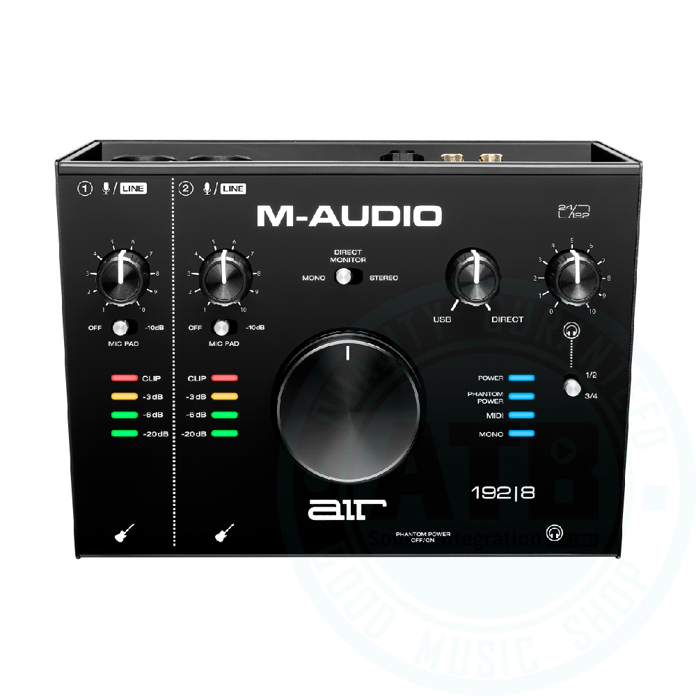 M-audio / AIR 192|8 2in/4out USB-C錄音介面