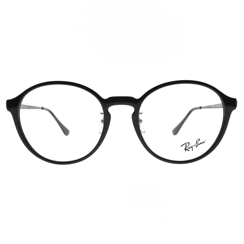【RayBan】RB7178D 5725-51mm 復古圓框光學眼鏡♣
