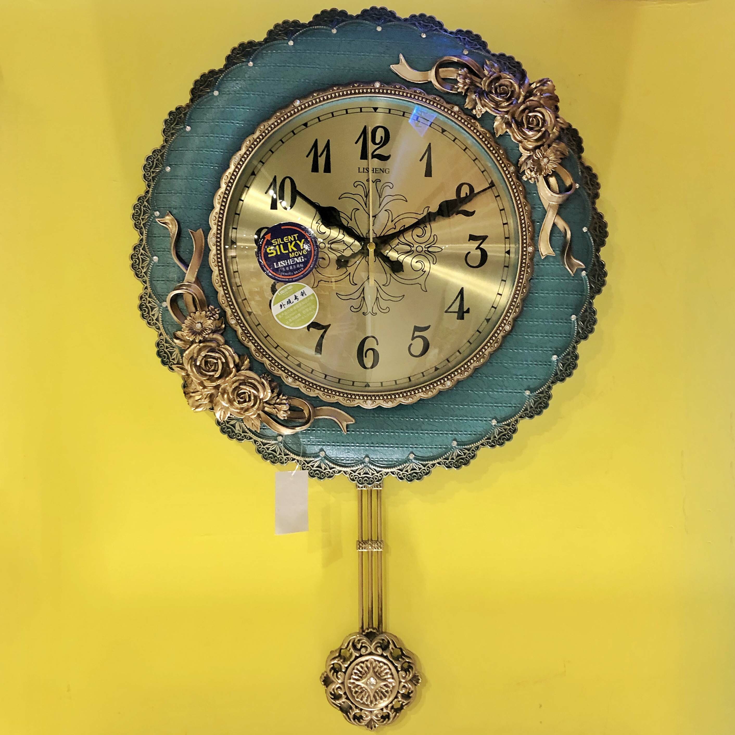 掛鐘-玫瑰蝴蝶結