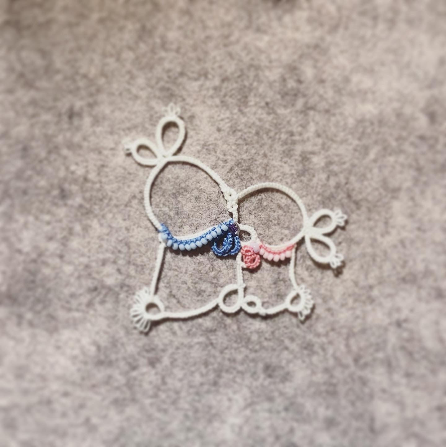 預購 Winter Tulips and Bunnies in Love 專屬客製手繪梭圖電子檔