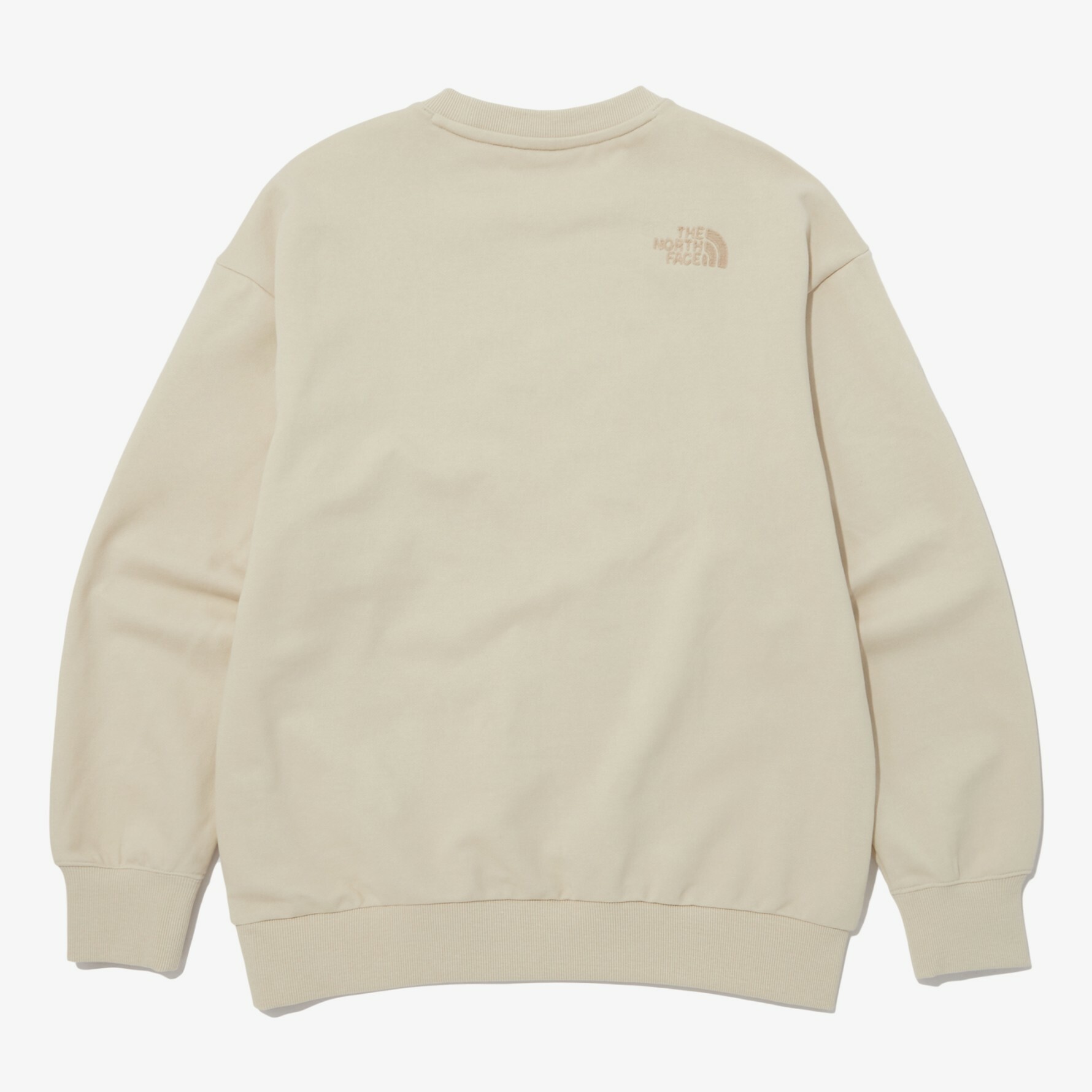 THE NORTH FACE COMFY DYED 大學T 衛衣 米 NM5MP01J