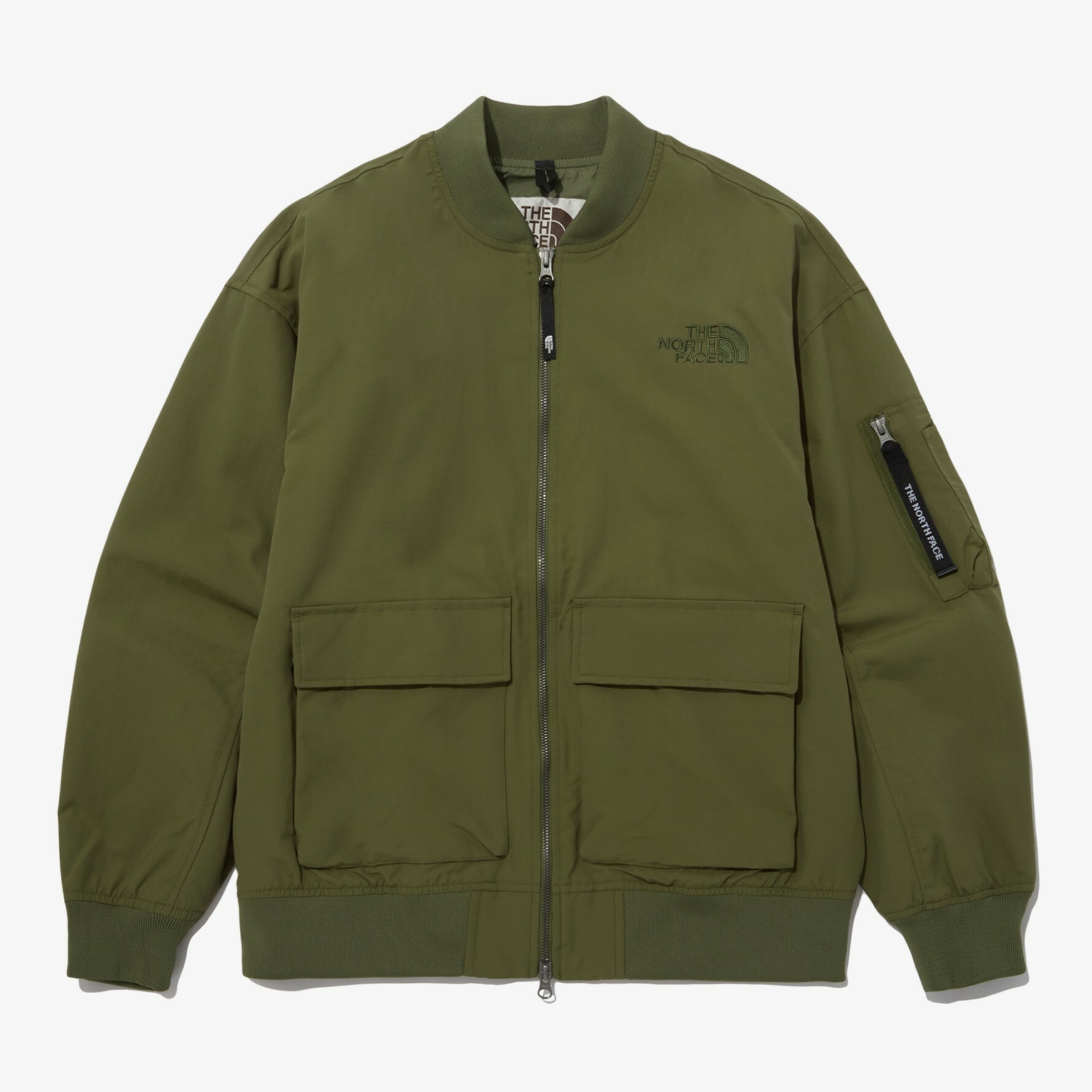 THE NORTH FACE 白標 NEILTON BOMBER 飛行外套 軍綠 NJ3BP12K