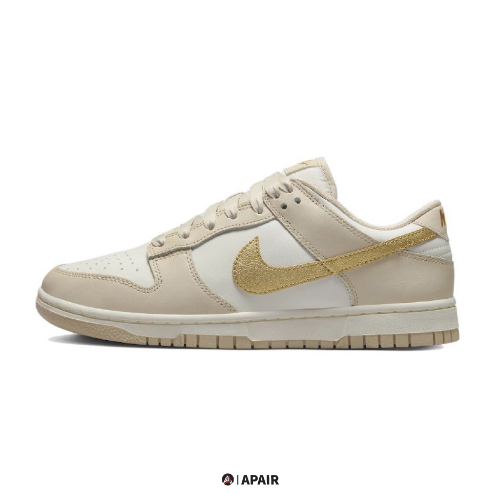 【APAIR】預購 Nike Dunk Low "Gold Swoosh" 黃金勾勾 女款 DX5930-001