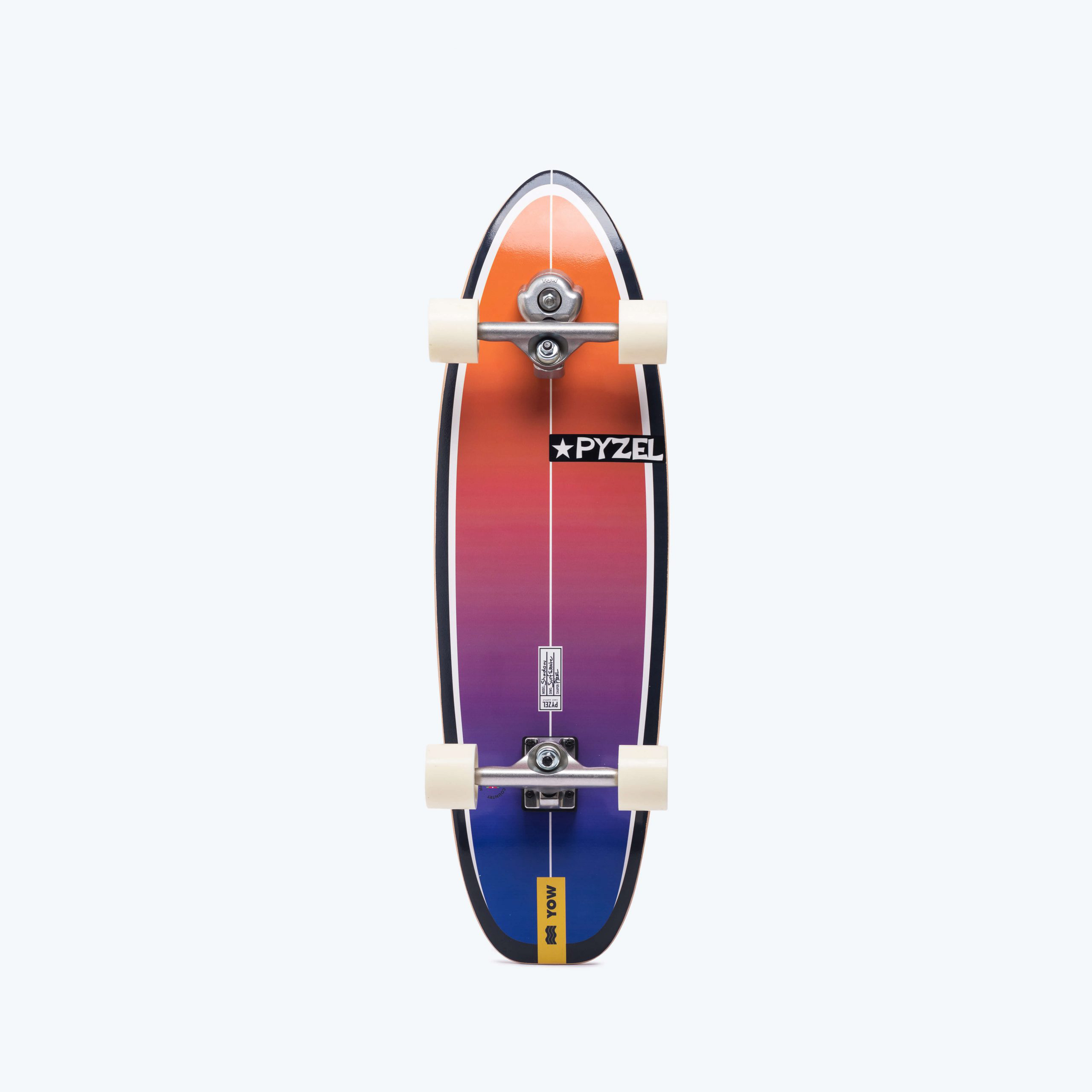 Pyzel Shadow 33.5″ (整組) - YOW 衝浪滑板