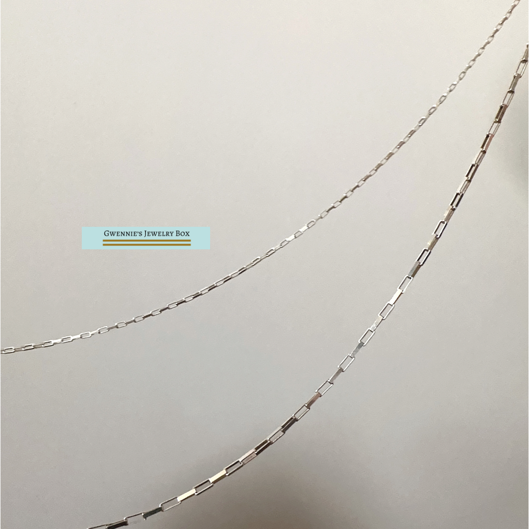 925銀 - 迷你竹節鏈