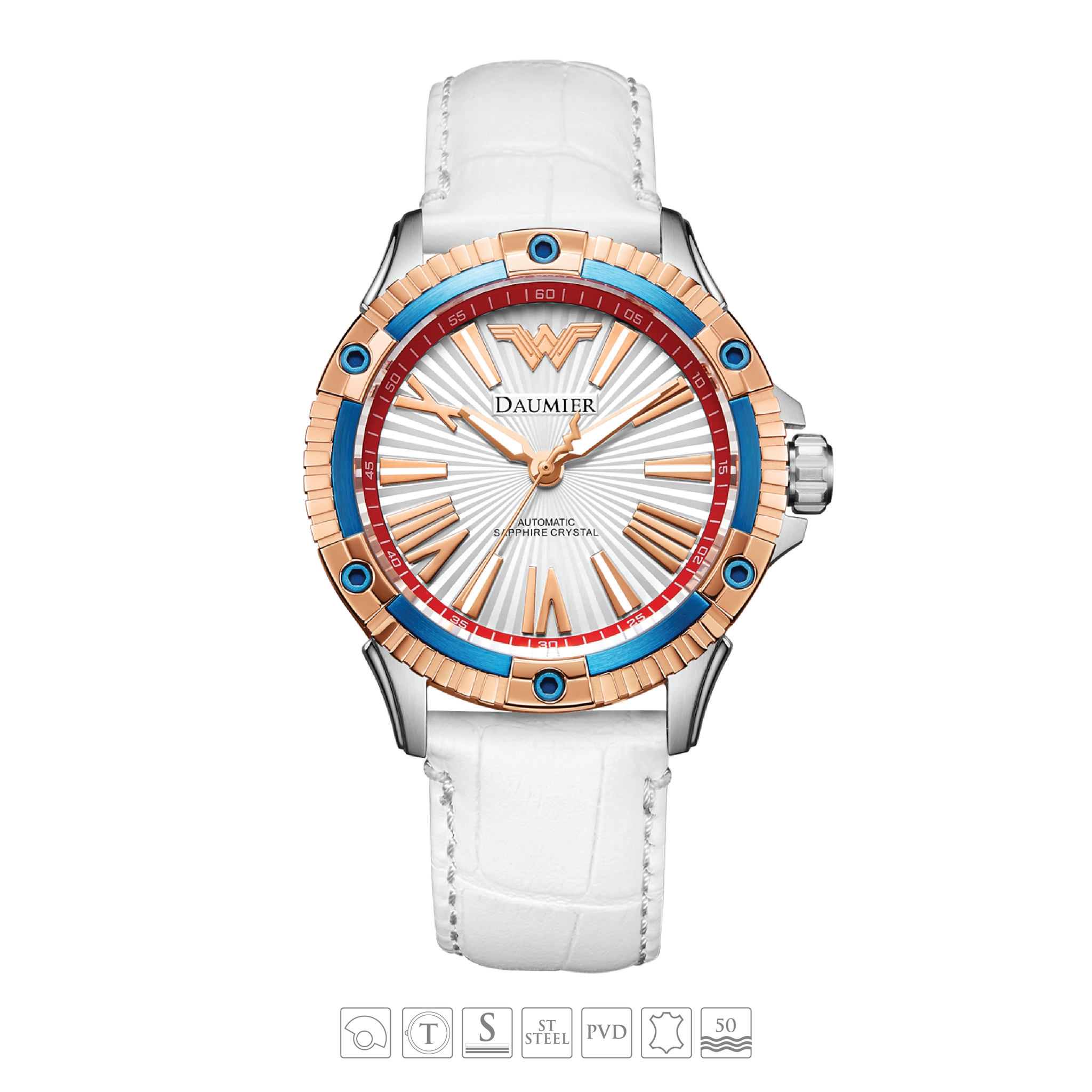 Daumier Justice League Wonder Woman MUTATE Series Automatic Watch 正義聯盟 神奇女俠 自動上鏈機械錶 02