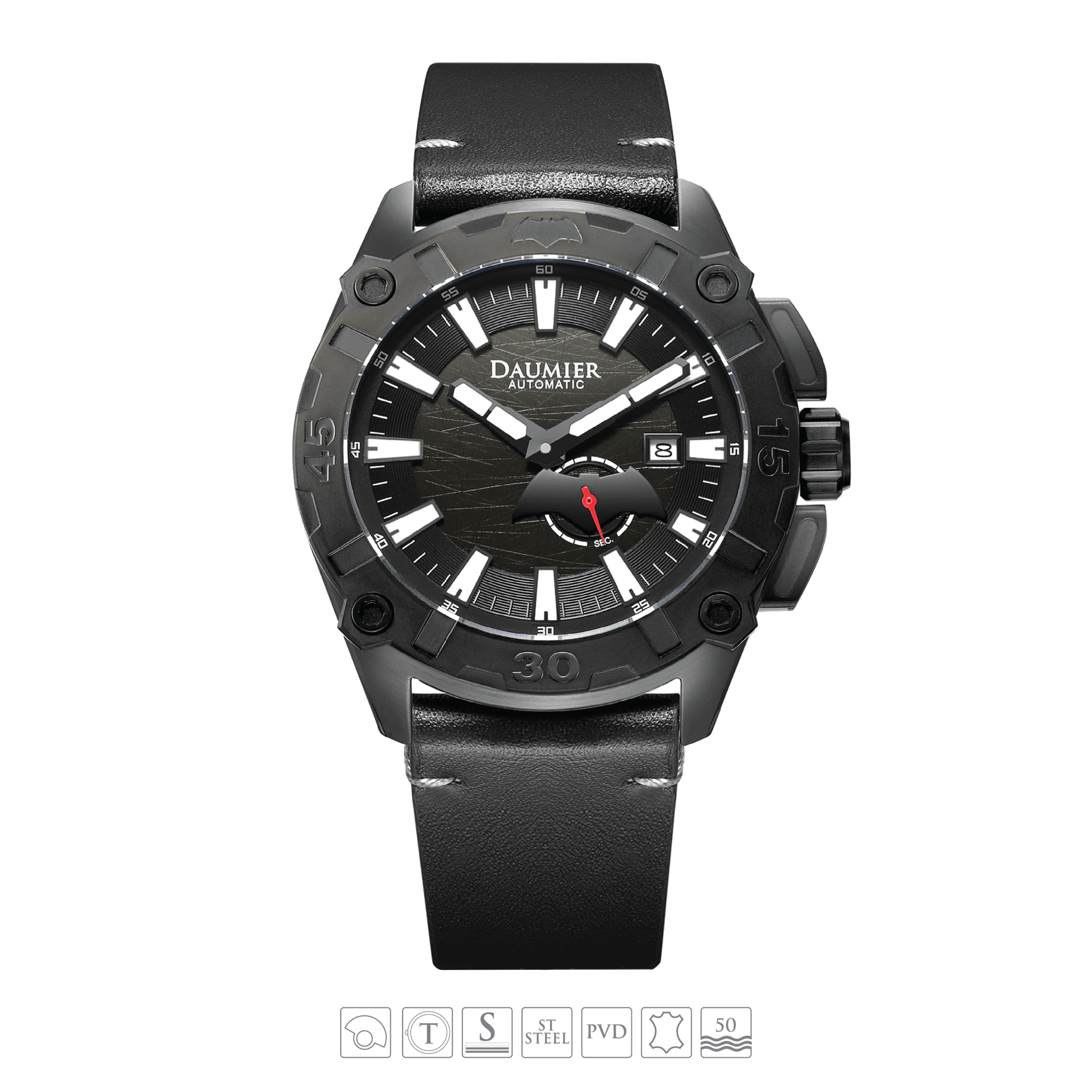 Daumier Justice League Batman MUTATE Series Automatic Watch 正義聯盟 蝙蝠俠 自動上鏈機械錶 04