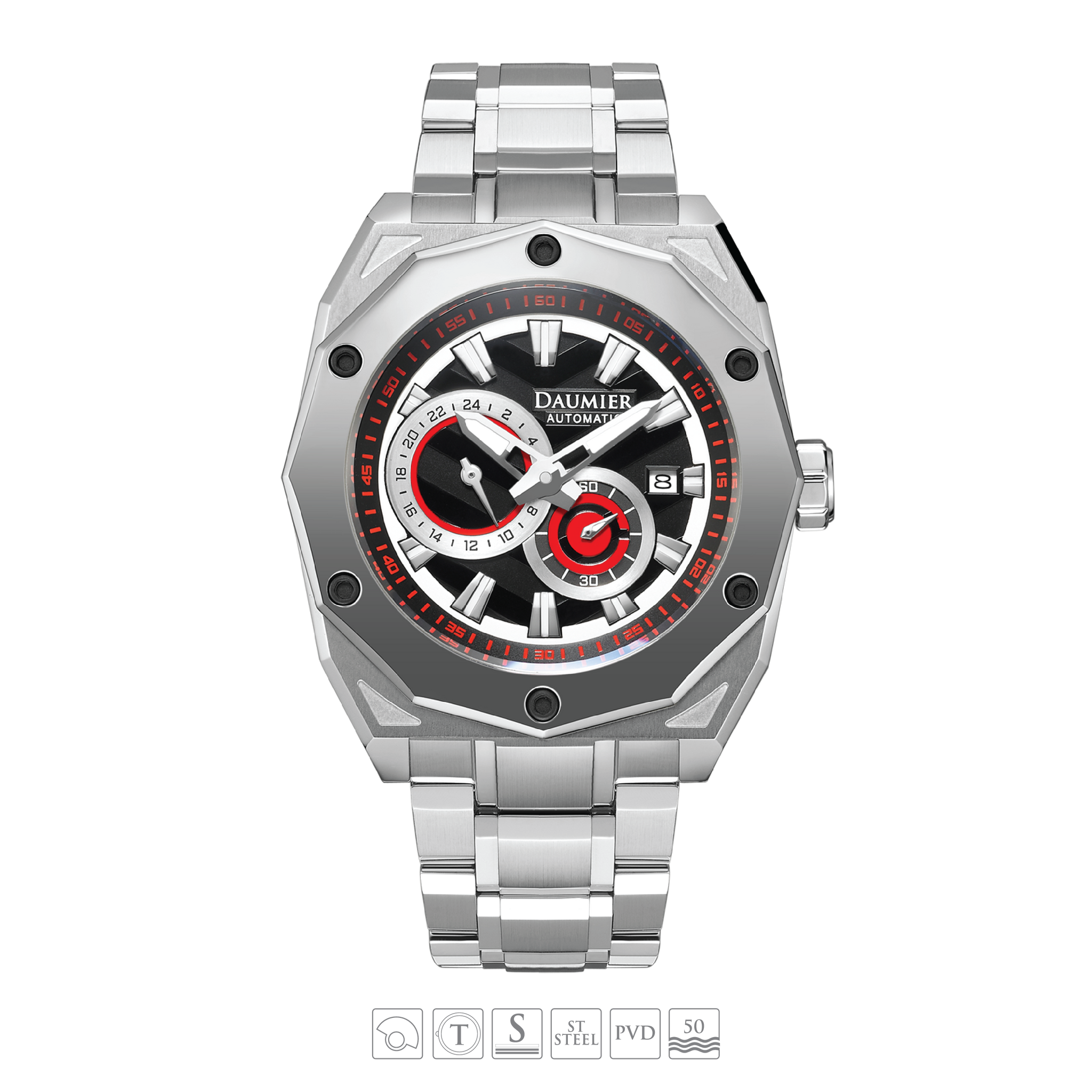Daumier Justice League Cyborg MUTATE Series Automatic Watch 正義聯盟 自動上鏈機械錶 03