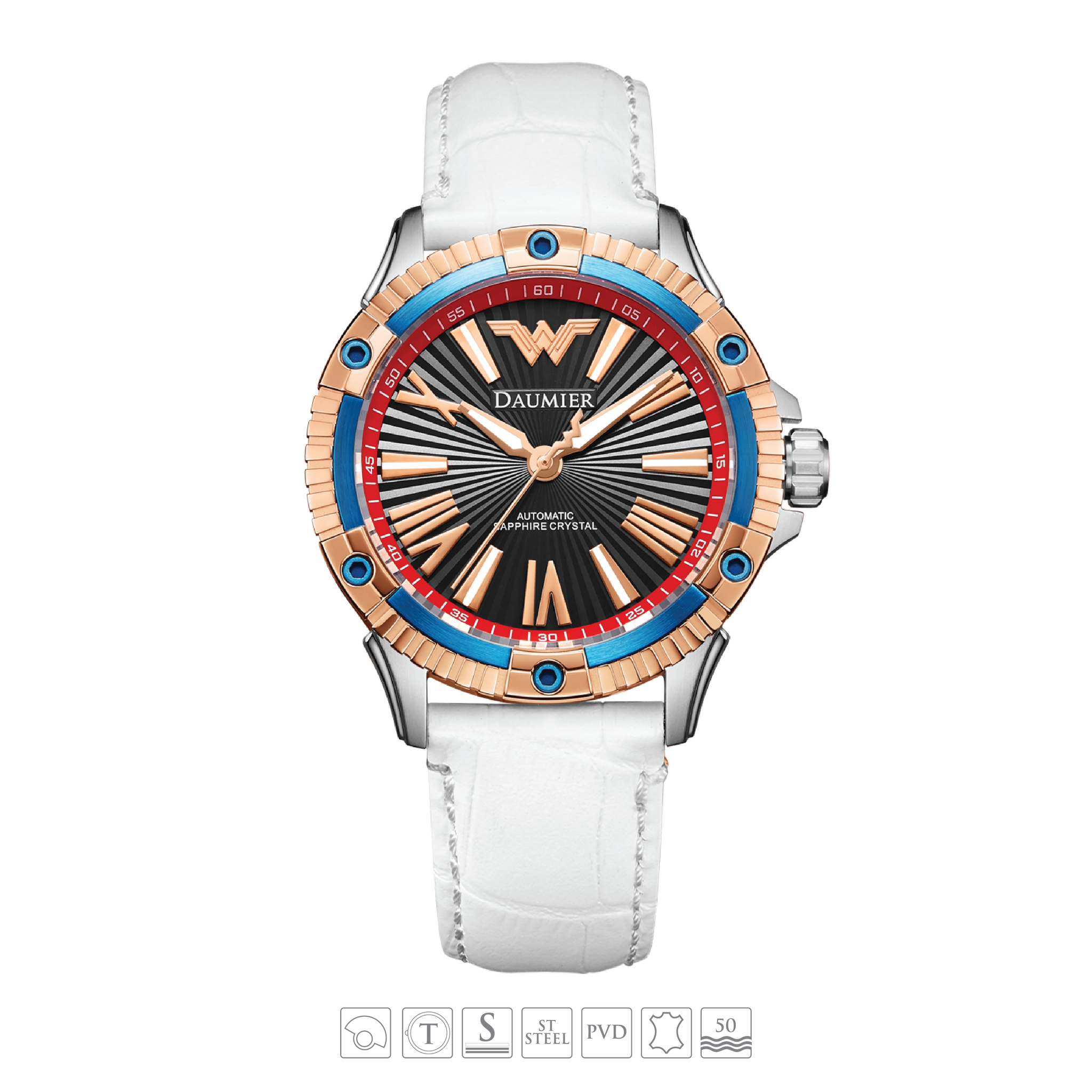 Daumier Justice League Wonder Woman MUTATE Series Automatic Watch 正義聯盟 神奇女俠 自動上鏈機械錶 04