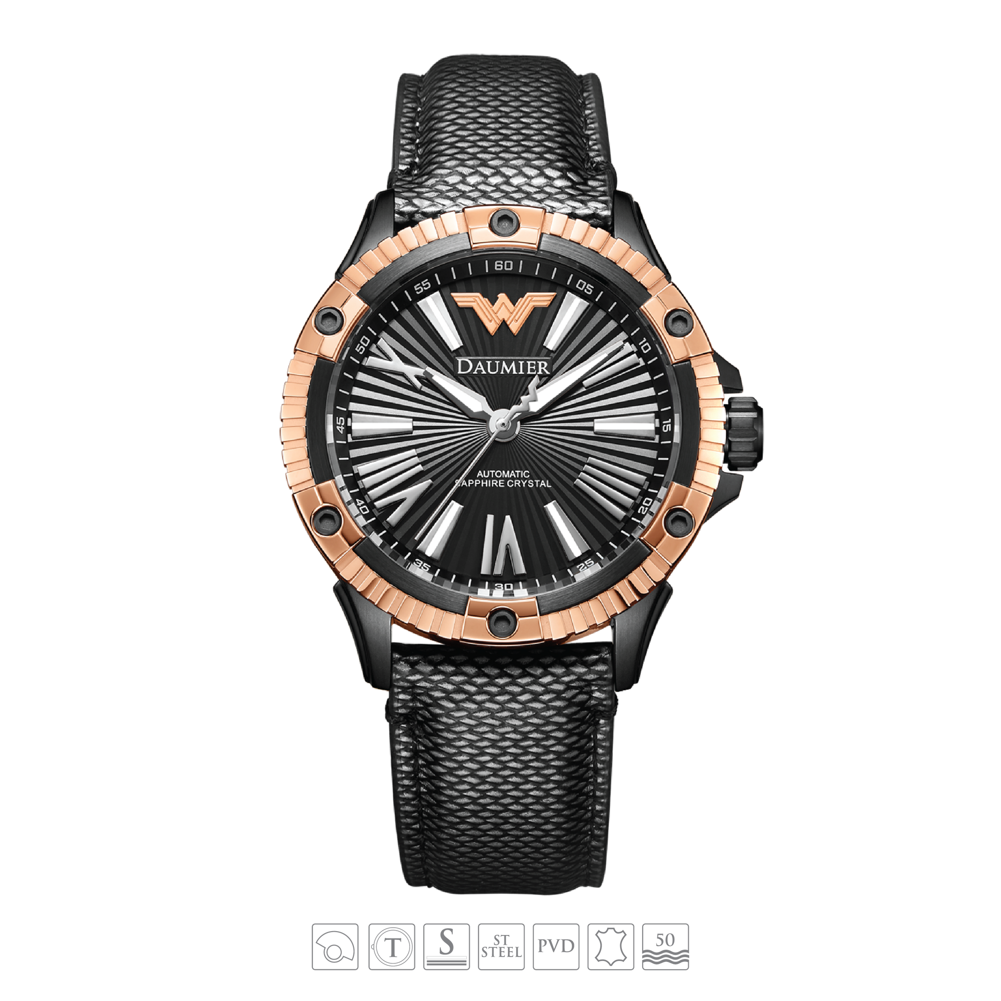 Daumier Justice League Wonder Woman MUTATE Series Automatic Watch 正義聯盟 神奇女俠 自動上鏈機械錶 03