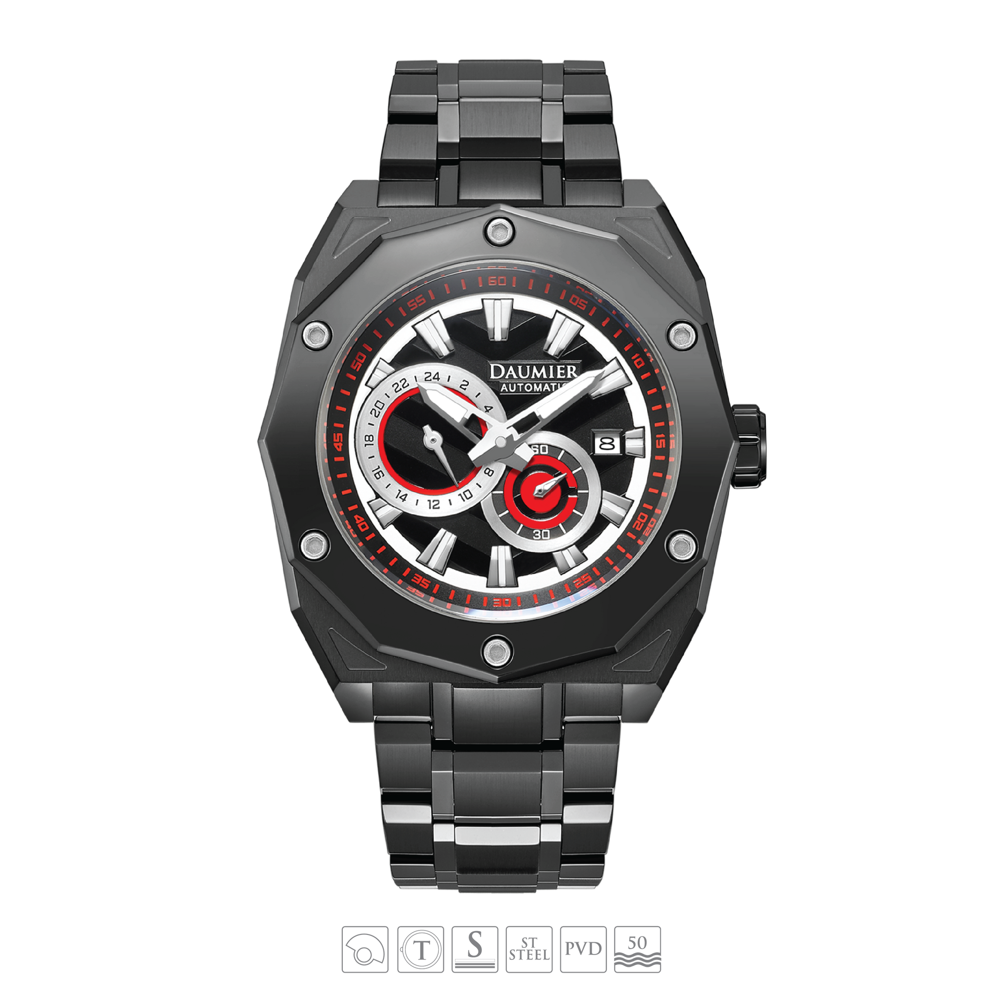 Daumier Justice League Cyborg MUTATE Series Automatic Watch 正義聯盟 自動上鏈機械錶 04