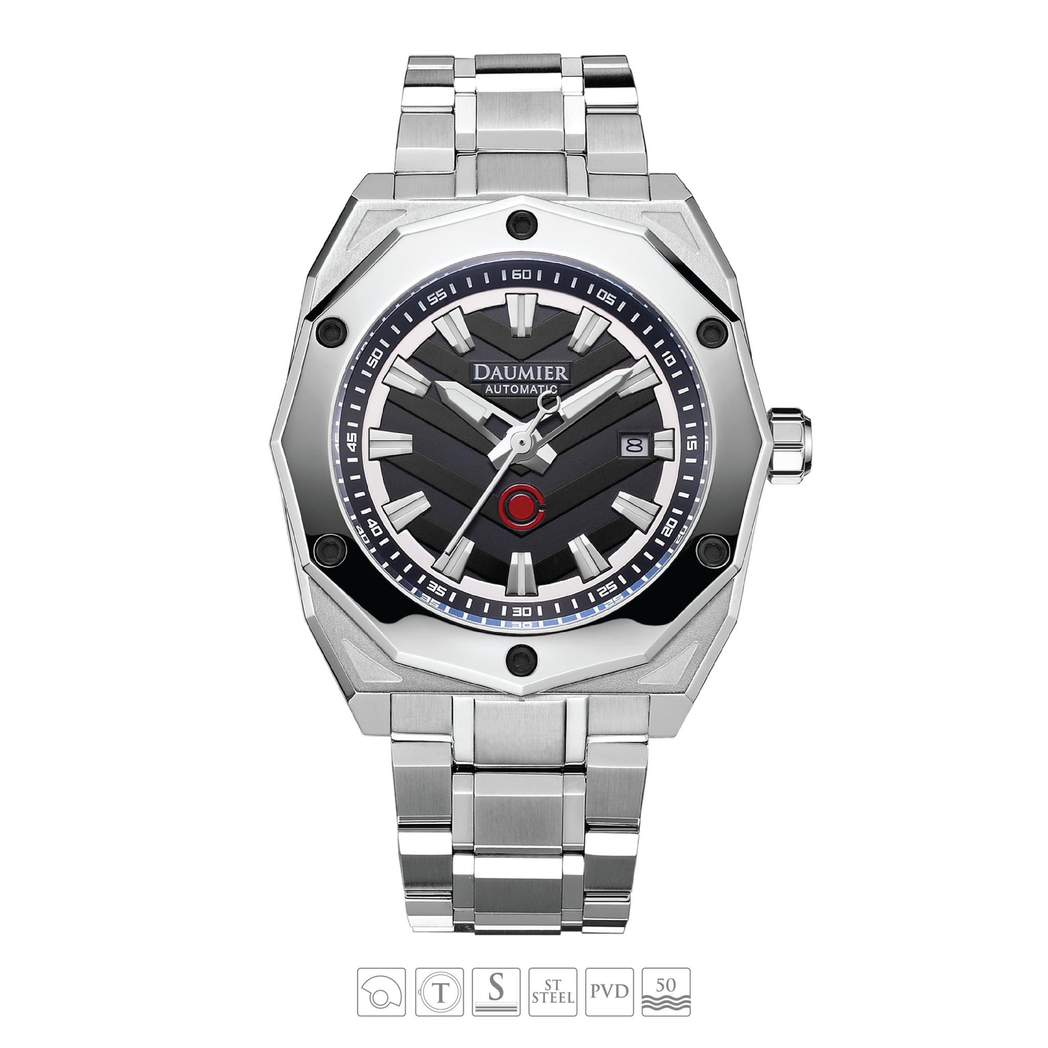 Daumier Justice League Cyborg MUTATE Series Automatic Watch 正義聯盟 自動上鏈機械錶 01
