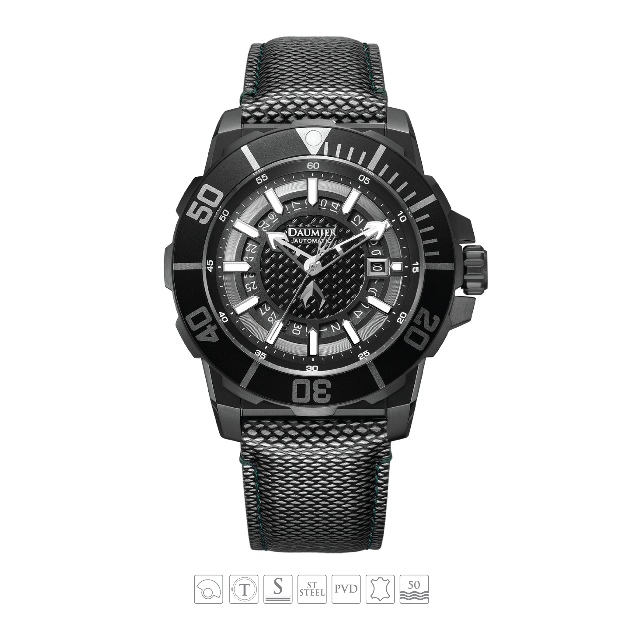 Daumier Justice League Aquaman MUTATE Series Automatic Watch 正義聯盟 水行俠 自動上鏈機械錶 02