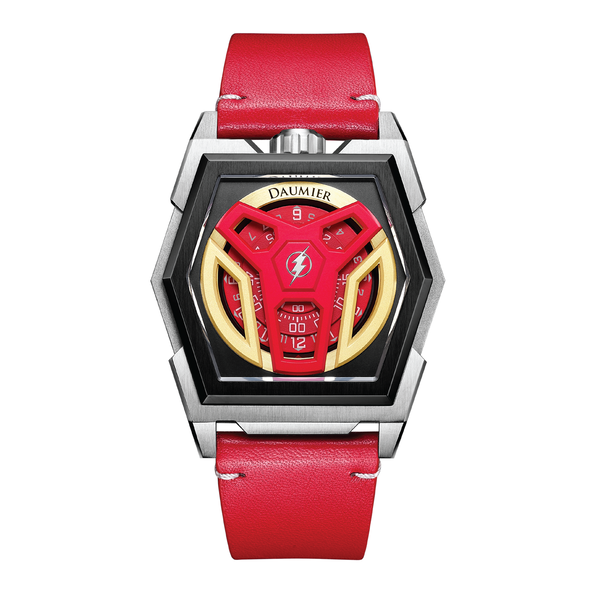 Daumier Justice League DEVIA Series Flash 正義聯盟 閃電俠 自動上鏈機械錶 01