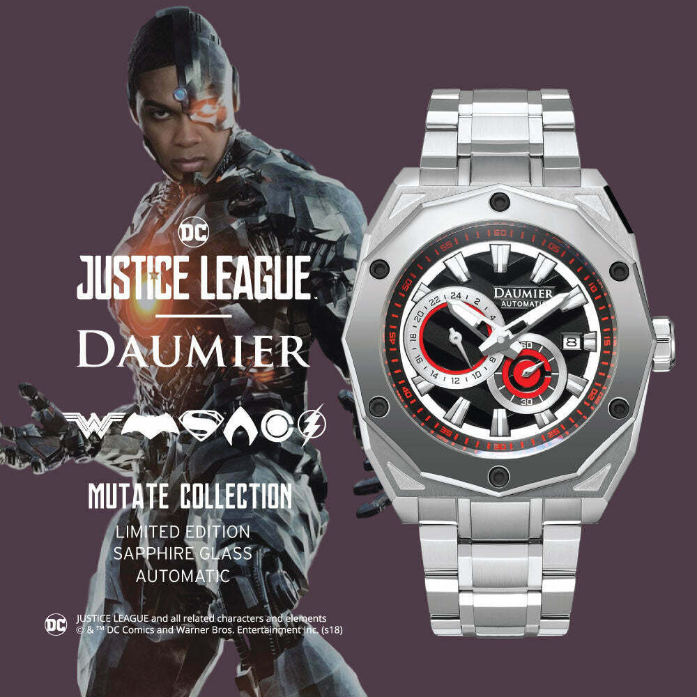 Daumier Justice League Cyborg MUTATE Series Automatic Watch 正義聯盟 自動上鏈機械錶 03