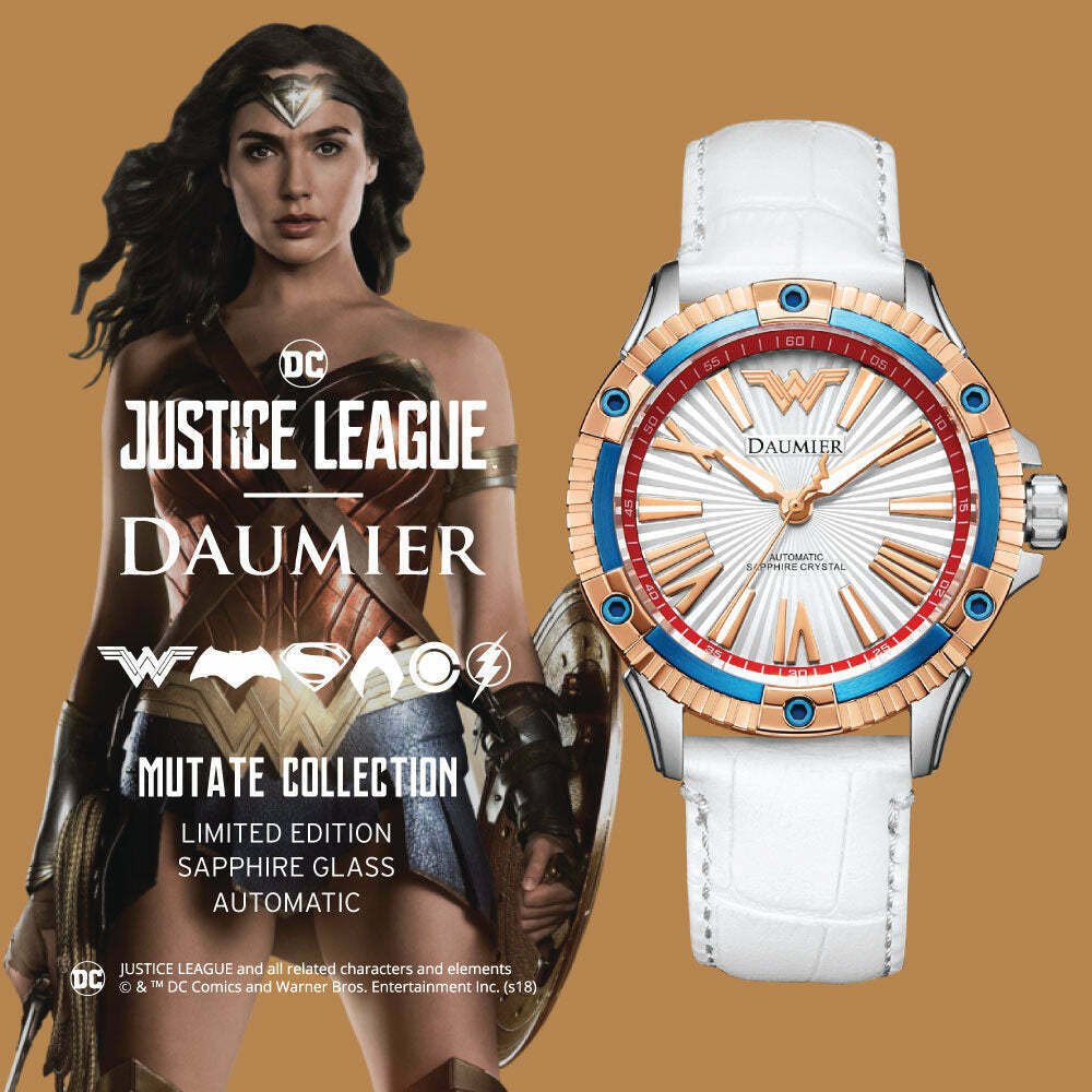 Daumier Justice League Wonder Woman MUTATE Series Automatic Watch 正義聯盟 神奇女俠 自動上鏈機械錶 02