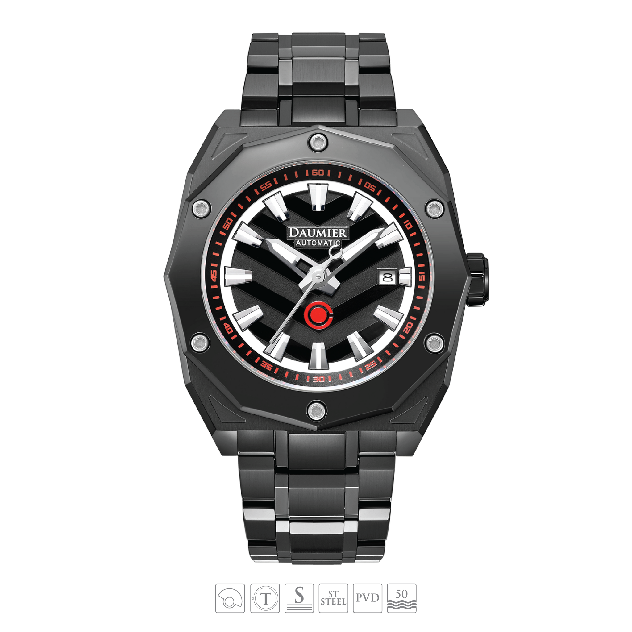 Daumier Justice League Cyborg MUTATE Series Automatic Watch 正義聯盟 自動上鏈機械錶 02