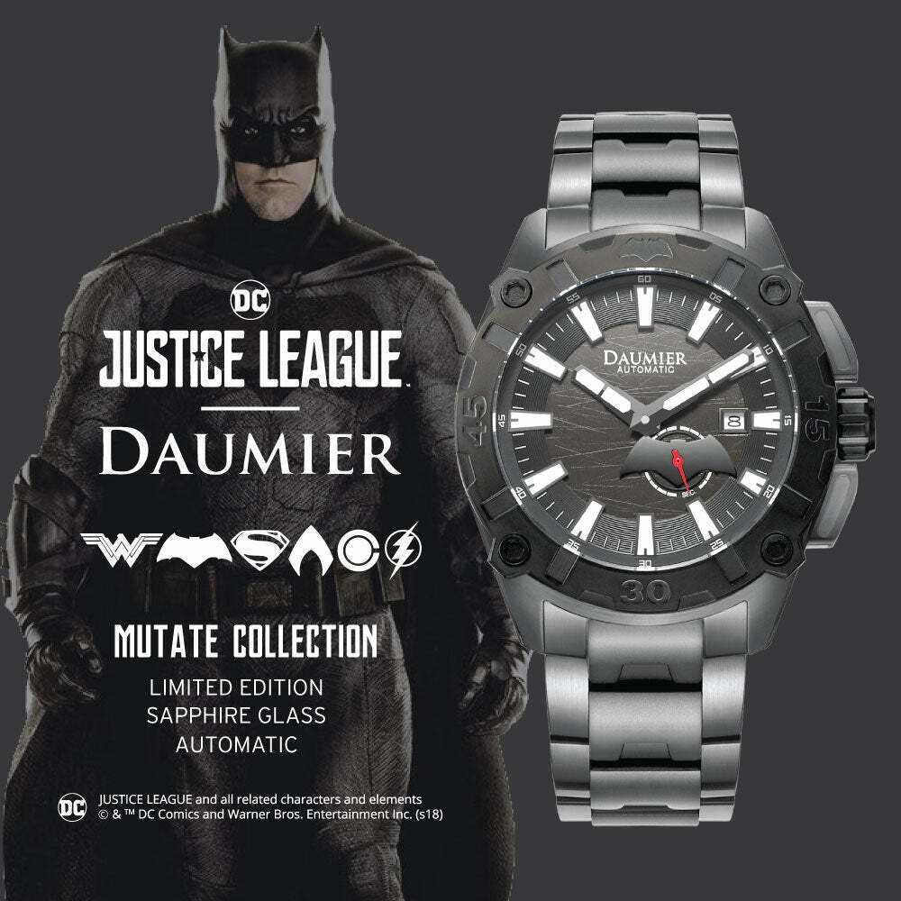 Daumier Justice League Batman MUTATE Series Automatic Watch 正義聯盟 蝙蝠俠 自動上鏈機械錶 03