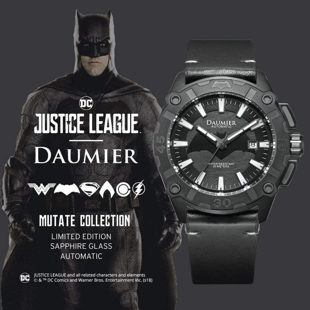 Daumier Justice League Batman MUTATE Series Automatic Watch 正義聯盟 蝙蝠俠 自動上鏈機械錶 02