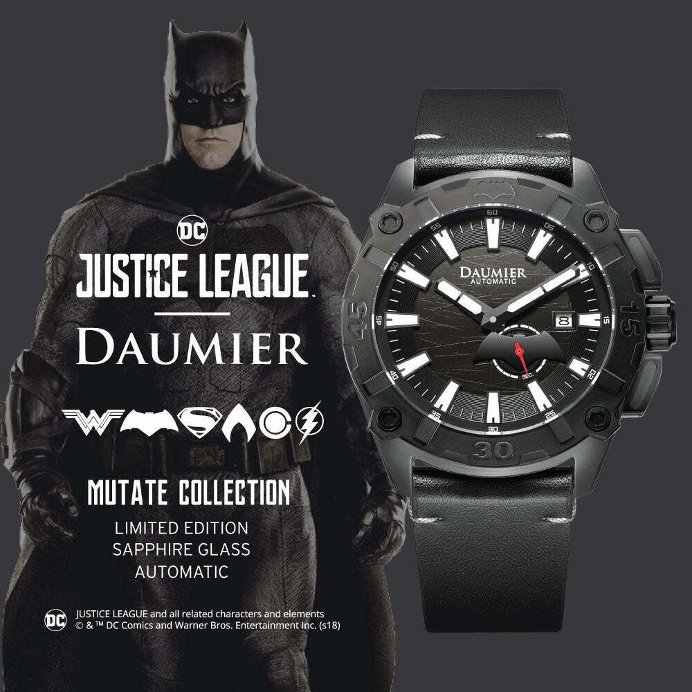 Daumier Justice League Batman MUTATE Series Automatic Watch 正義聯盟 蝙蝠俠 自動上鏈機械錶 04