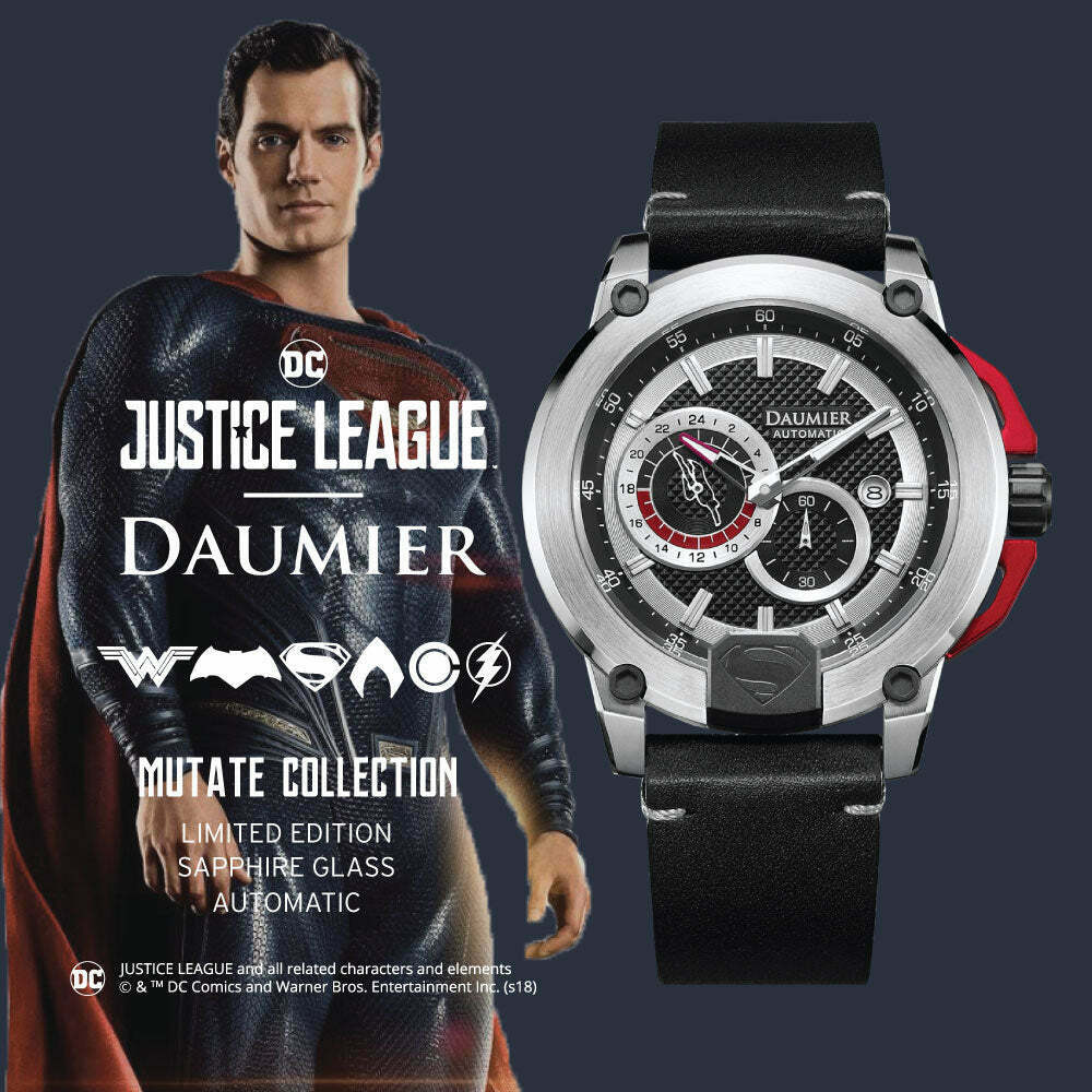 Daumier Justice League Superman MUTATE Series Automatic Watch 正義聯盟 超人 自動上鏈機械錶 04