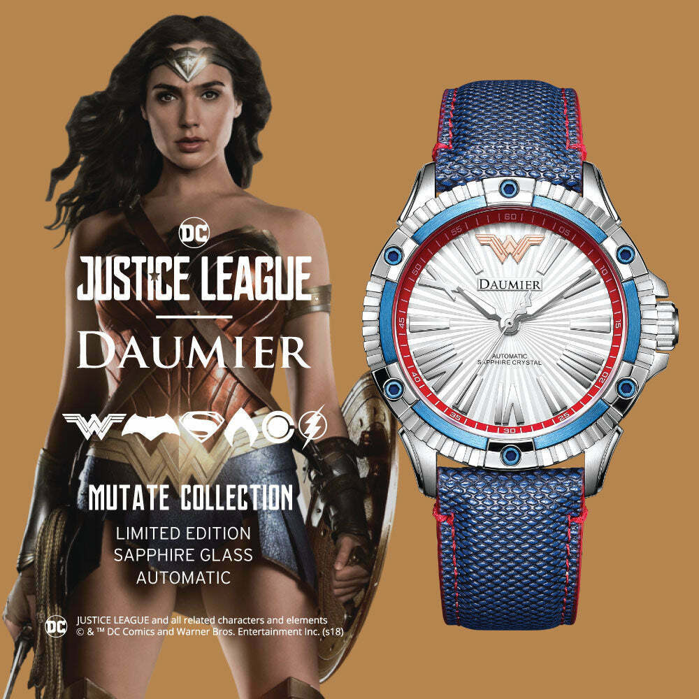 Daumier Justice League Wonder Woman MUTATE Series Automatic Watch 正義聯盟 神奇女俠 自動上鏈機械錶 01