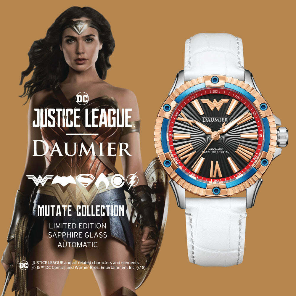 Daumier Justice League Wonder Woman MUTATE Series Automatic Watch 正義聯盟 神奇女俠 自動上鏈機械錶 04