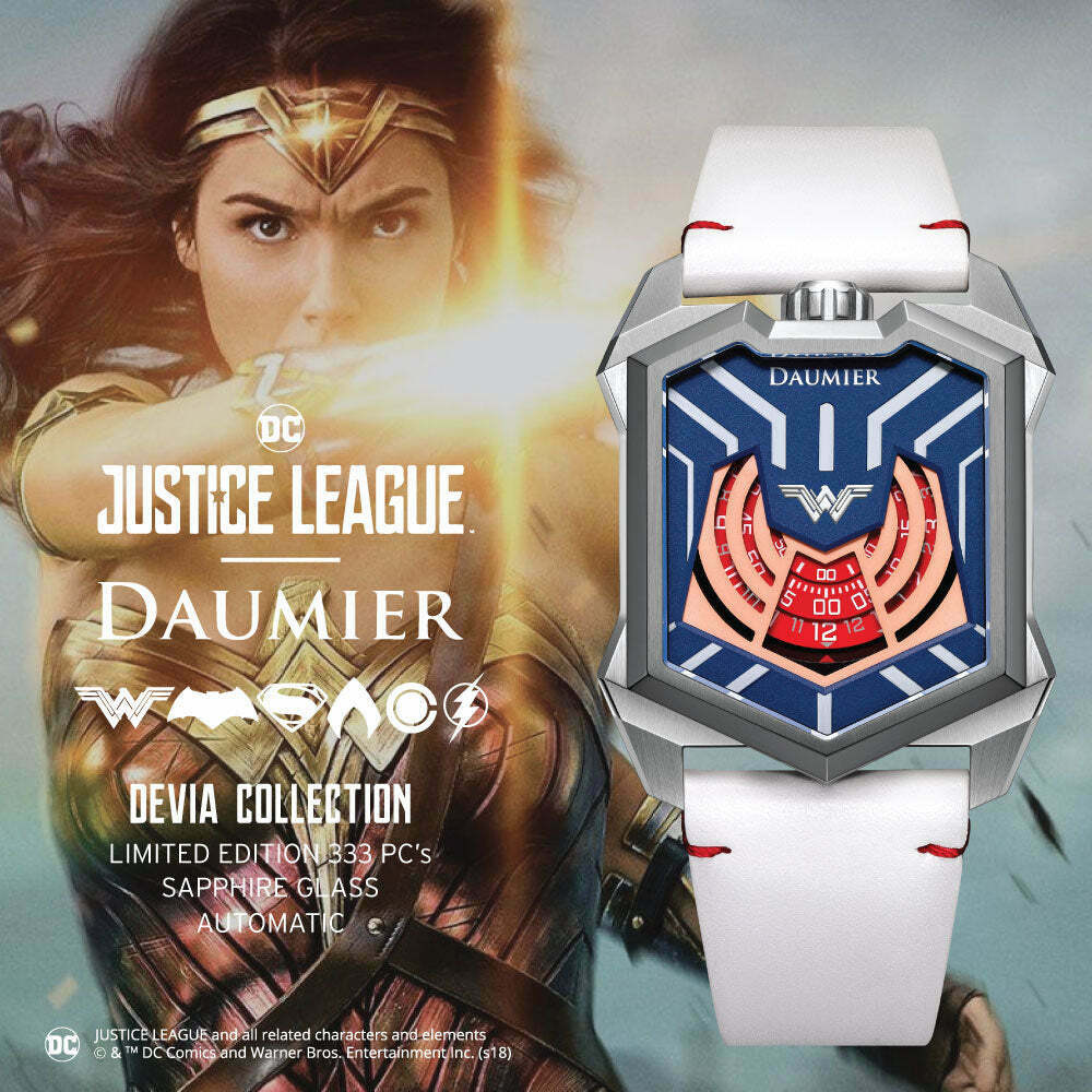 Daumier Justice League DEVIA Series Wonderwoman 正義聯盟 神奇女俠 自動上鏈機械錶 01