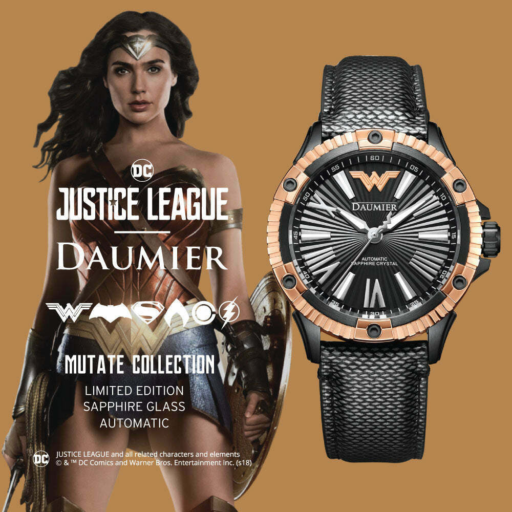 Daumier Justice League Wonder Woman MUTATE Series Automatic Watch 正義聯盟 神奇女俠 自動上鏈機械錶 03