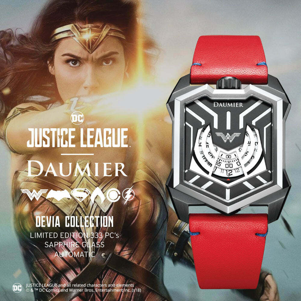 Daumier Justice League DEVIA Series Wonderwoman 正義聯盟 神奇女俠 自動上鏈機械錶 02