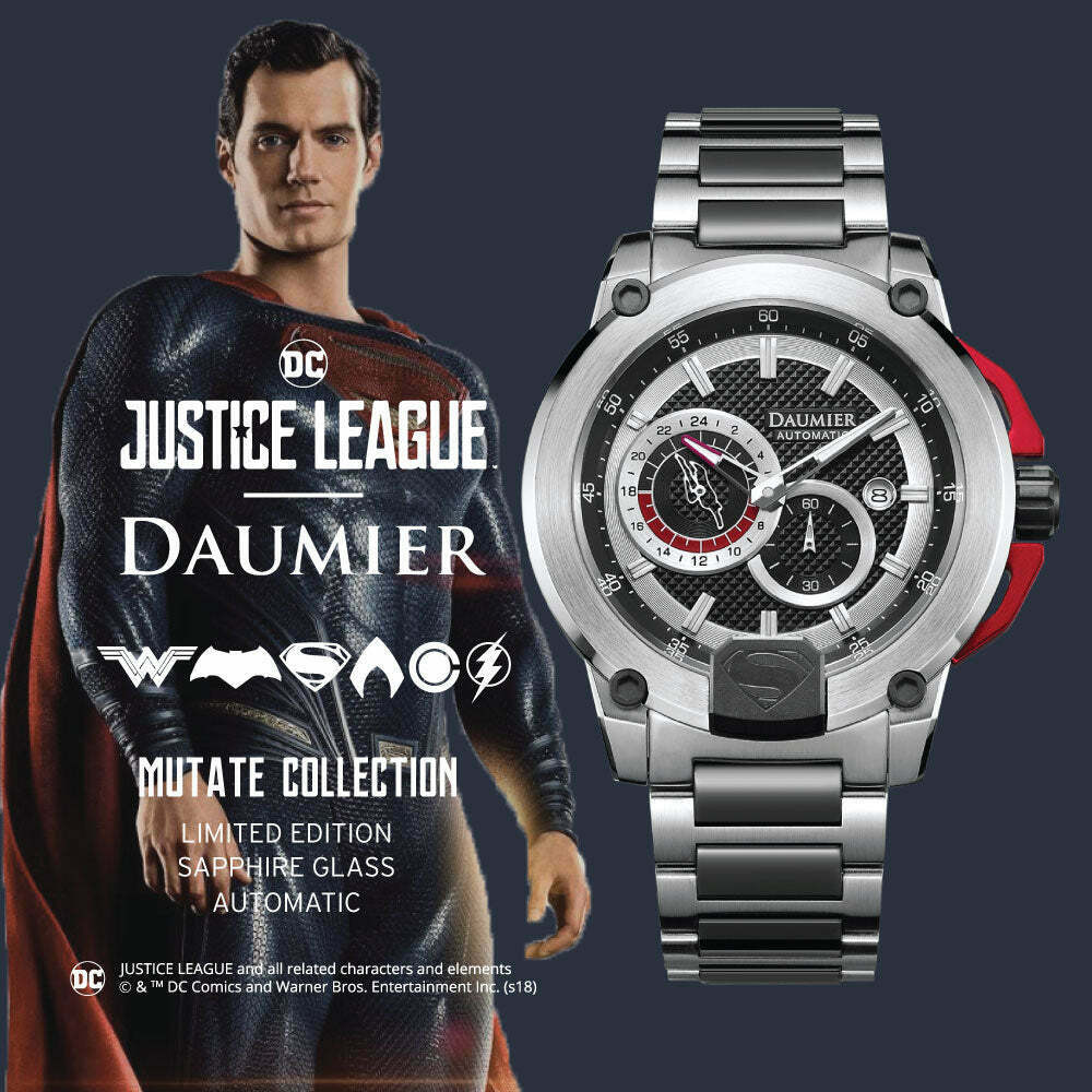 Daumier Justice League Superman MUTATE Series Automatic Watch 正義聯盟 超人 自動上鏈機械錶 02