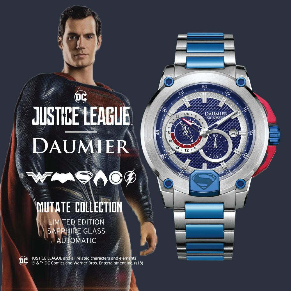 Daumier Justice League Superman MUTATE Series Automatic Watch 正義聯盟 超人 自動上鏈機械錶 01