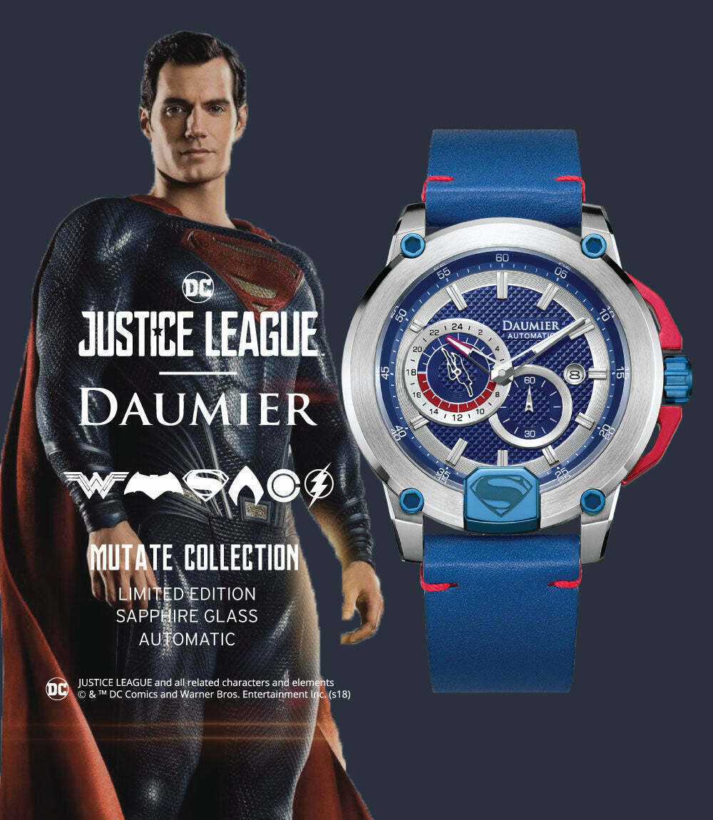 Daumier Justice League Superman MUTATE Series Automatic Watch 正義聯盟 超人 自動上鏈機械錶 03