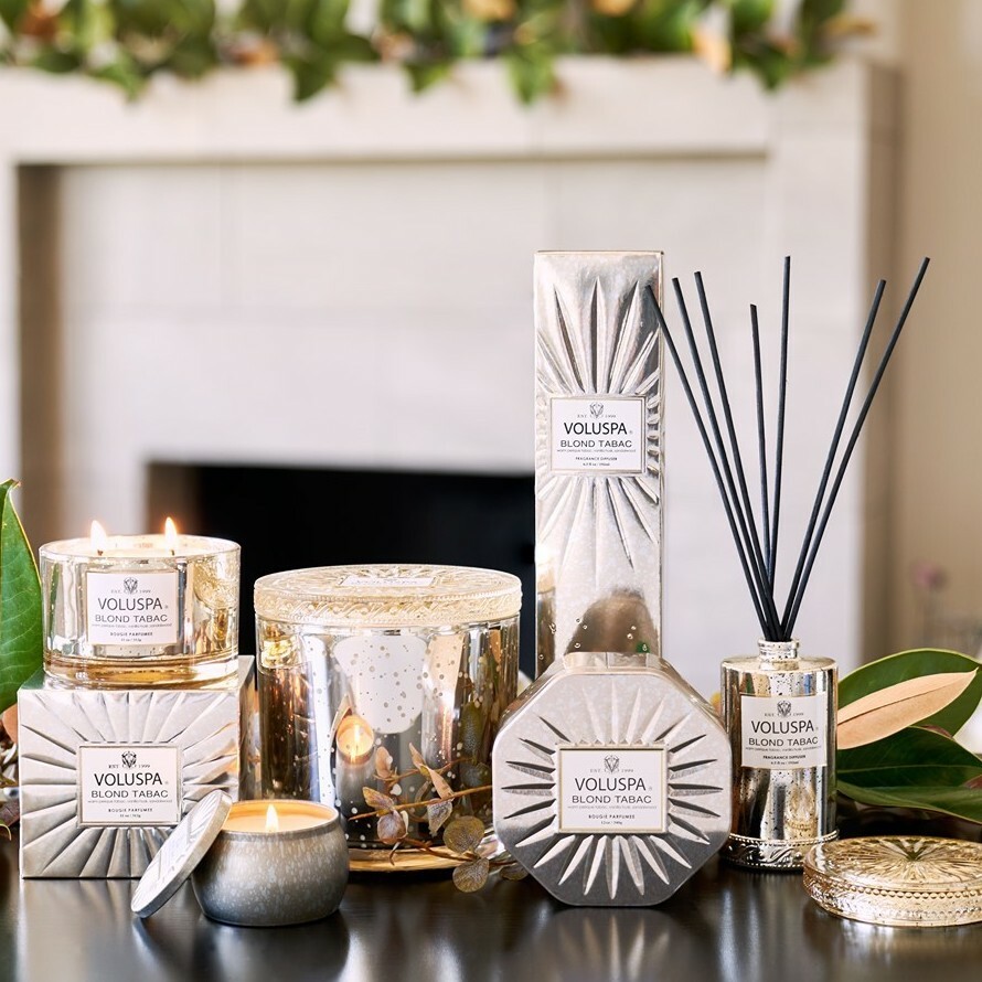 Blond Tobac 黃金湮草 香氛蠟燭 華麗年代系列 - Voluspa