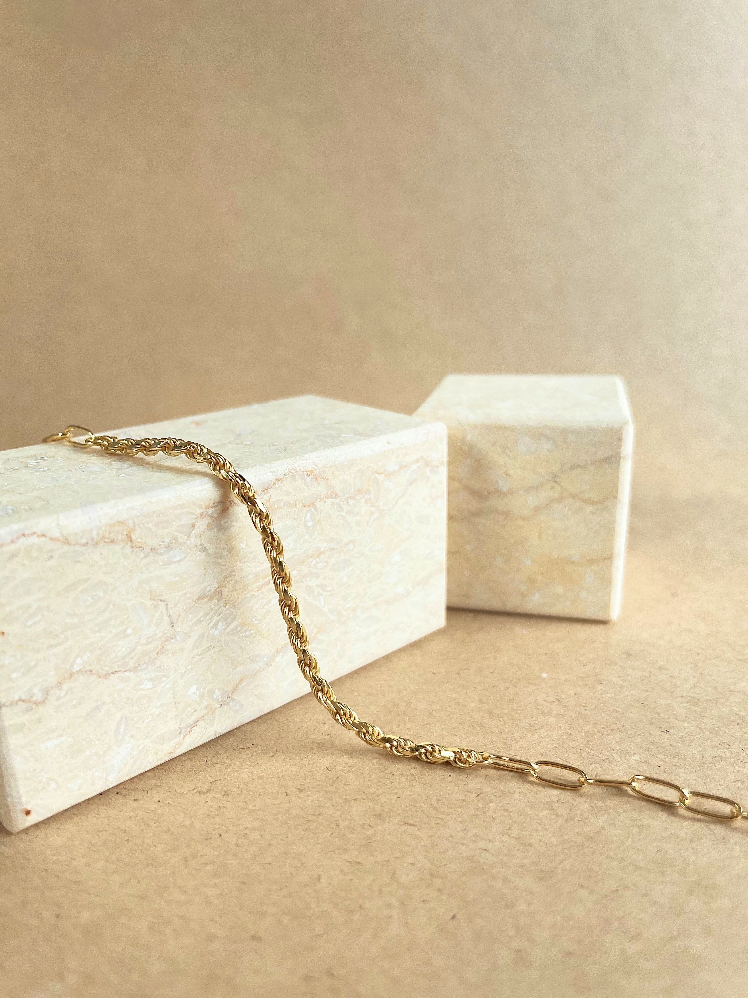 Wave Long Box Bracelet