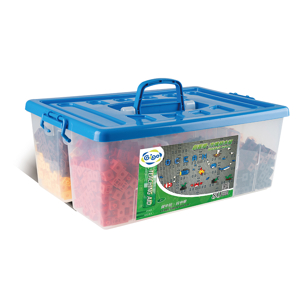 創客牆-方塊積木組