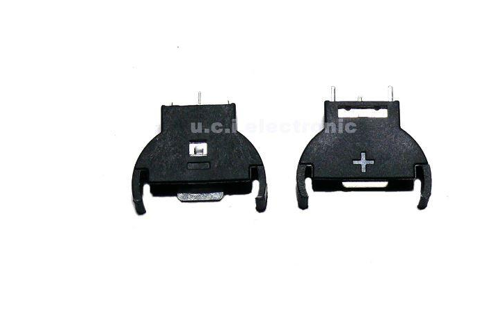 【UCI電子】(G-1) CR2032 電池座 立式 鈕扣電池座 2032 電池盒 立式 直插式