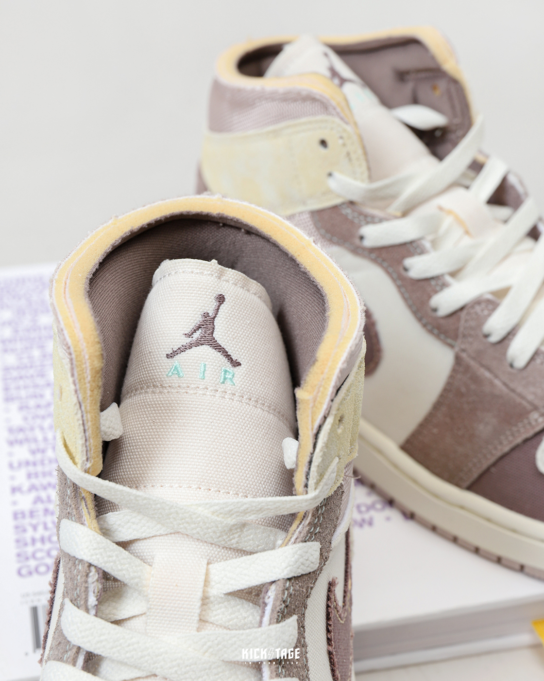 NIKE AIR JORDAN 1 MID 摩卡Taupe Haze 休閒鞋【DM9652-102】